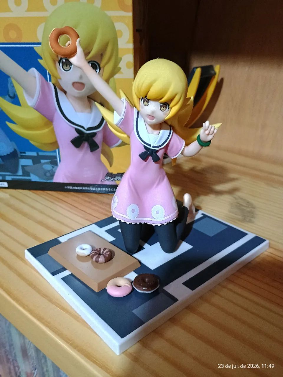 Figure Oshino Shinobu - Monogatari - Donuts - Foto 4