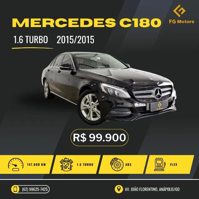 Mercedes-Benz C-180 CGI Estate Avant. 1.6 TB 16V Aut. 2015