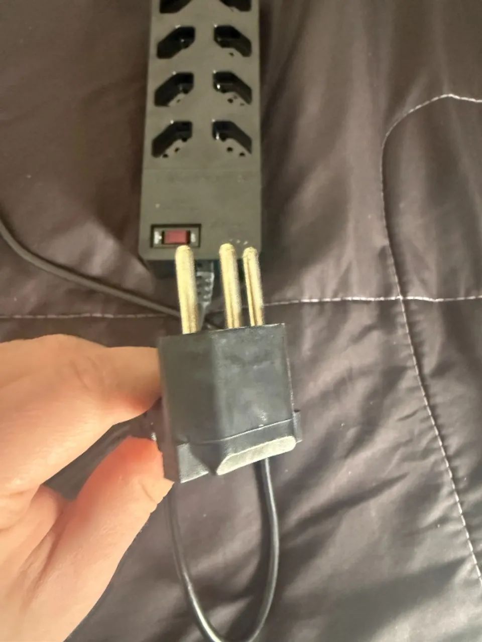 Filtro de Linha iClamper Energia 8 Tomadas com DPS - Funcionando - Foto 2