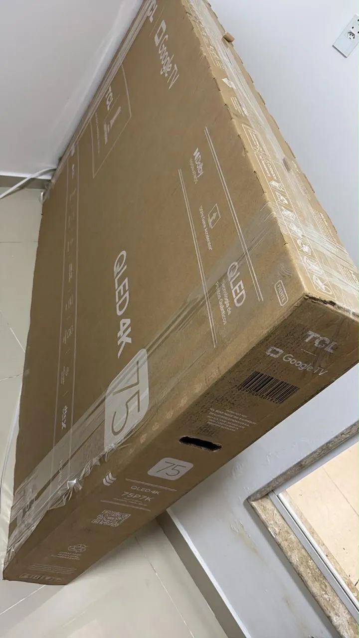 Smart TV TCL 75 polegadas NOVA
