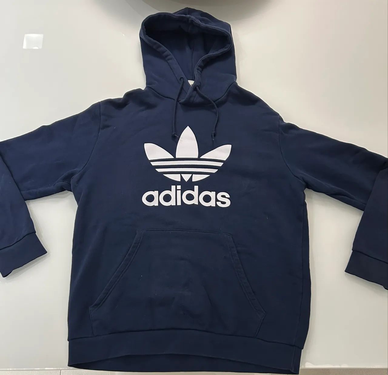     Moletom Adidas Azul Marinho Original