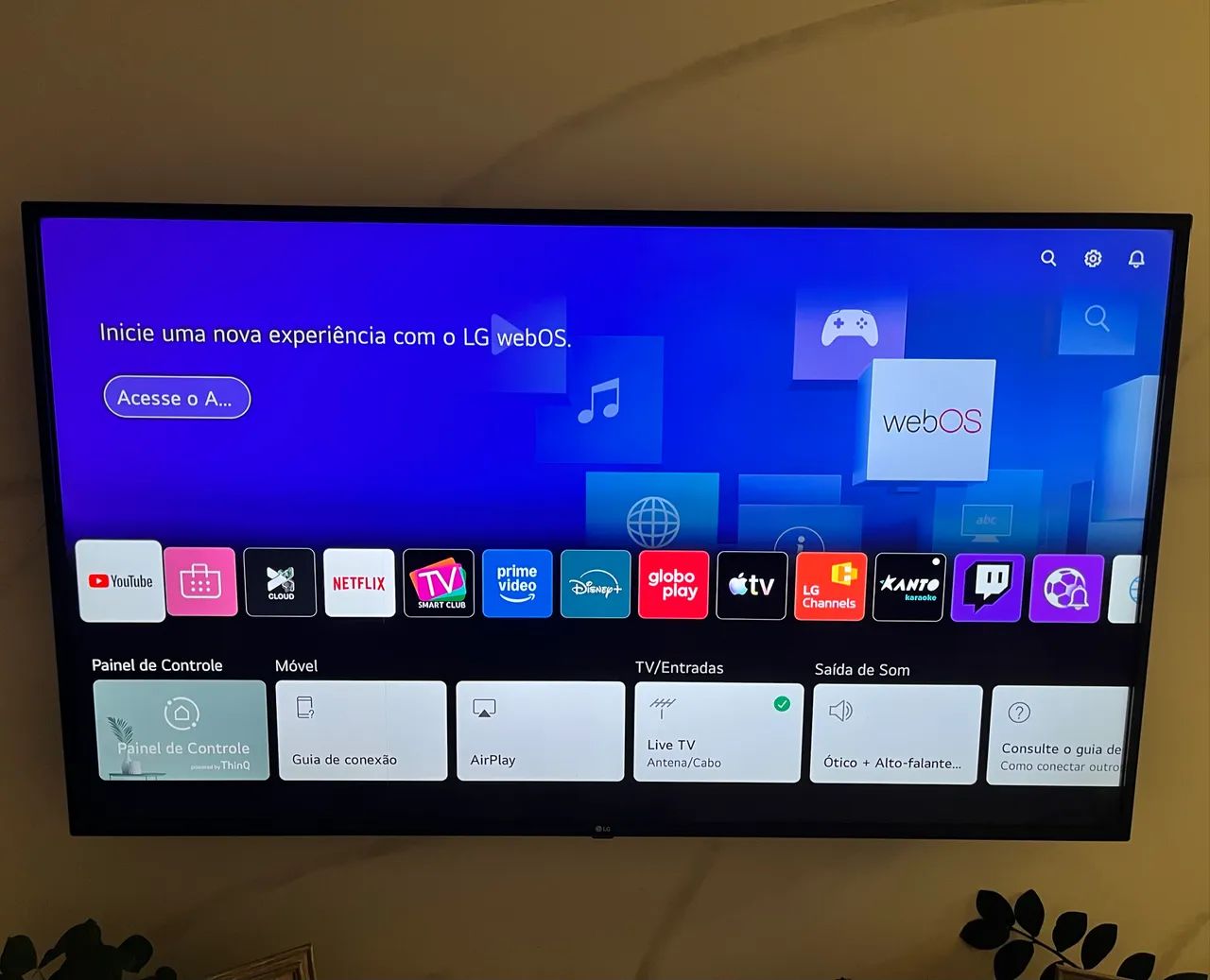 Smart tv LG 60 polegadas 4k  - Foto 3