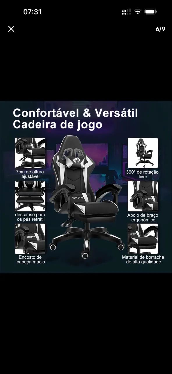 Cadeira Gamer 