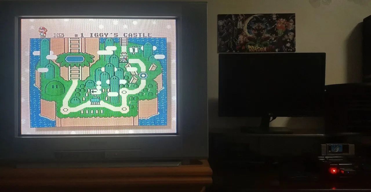 Cartucho de Super Nintendo Super Mário World Original - Foto 6