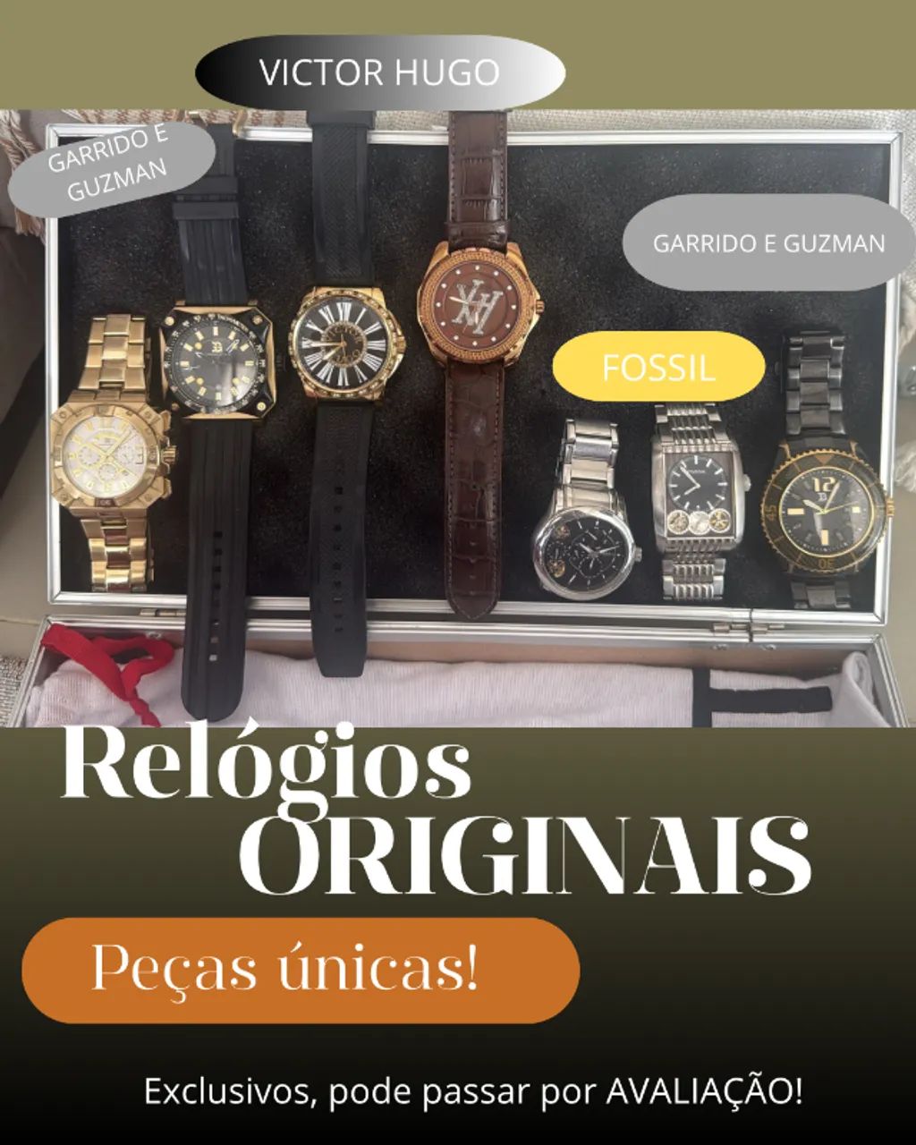 Relógios de Marca - Original 
