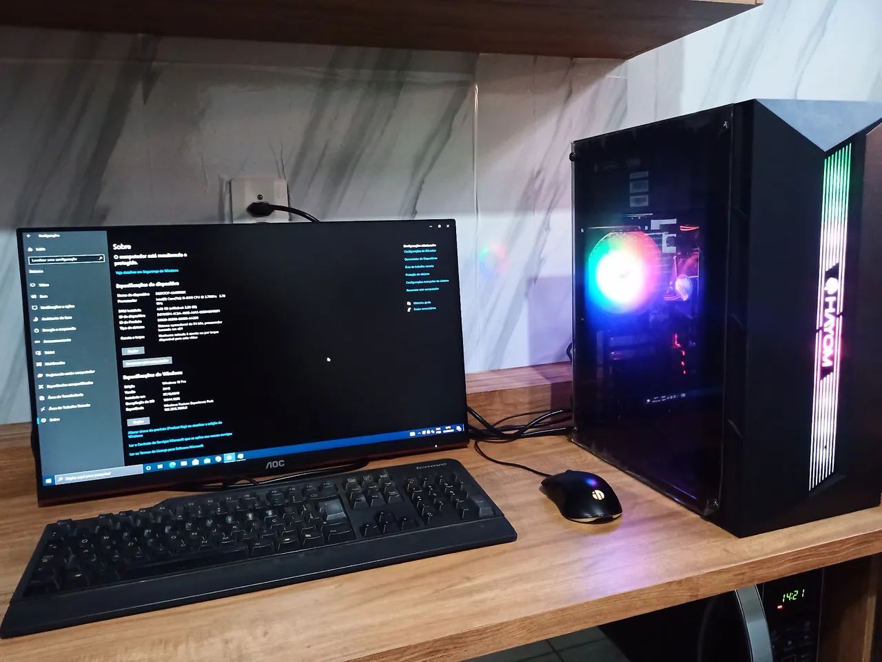 Vendo ou troco PC i3 de 6° - Foto 3