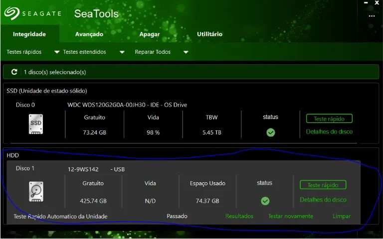 HD HDD Seagate 500Gb 2.5 Para o Notebook - Foto 2
