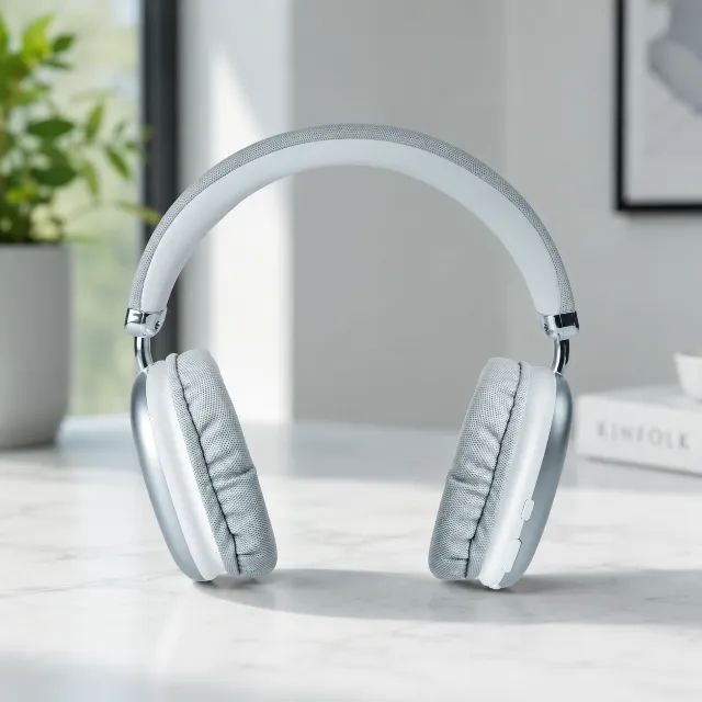 Headphone Maketech HP-012P Bluetooth com Microfone e Som Hi-Fi