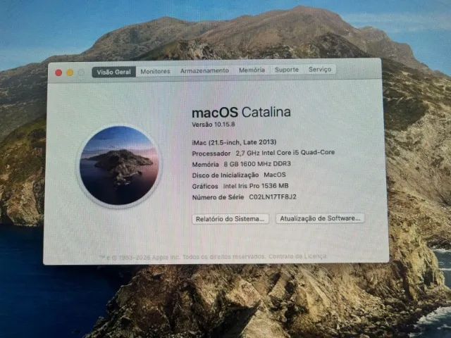 Apple iMac 21.5 polegadas - Core i5 2.7GHz / 8GB - Foto 2
