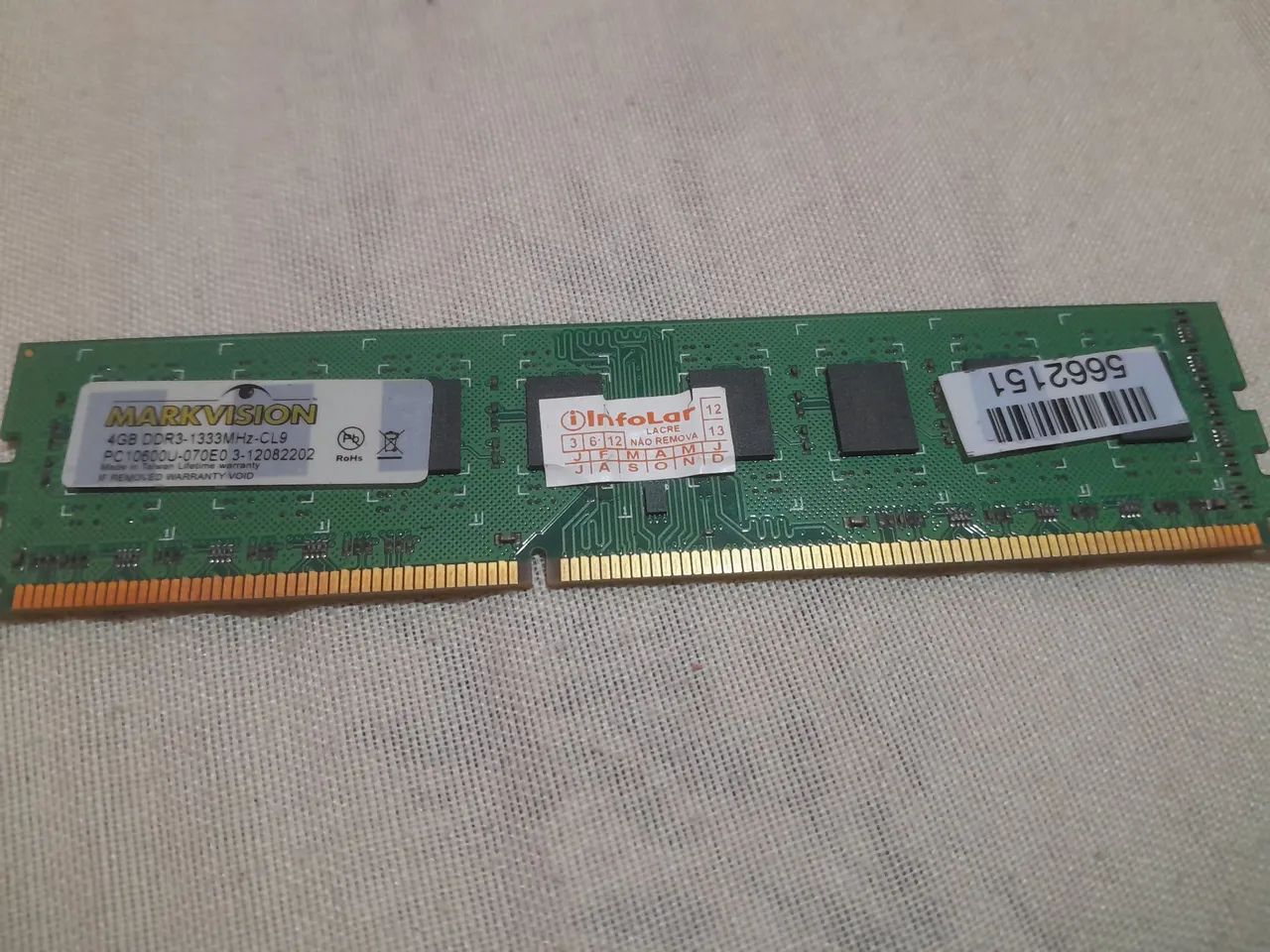 MEMÓRIA RAM DDR3 4GB