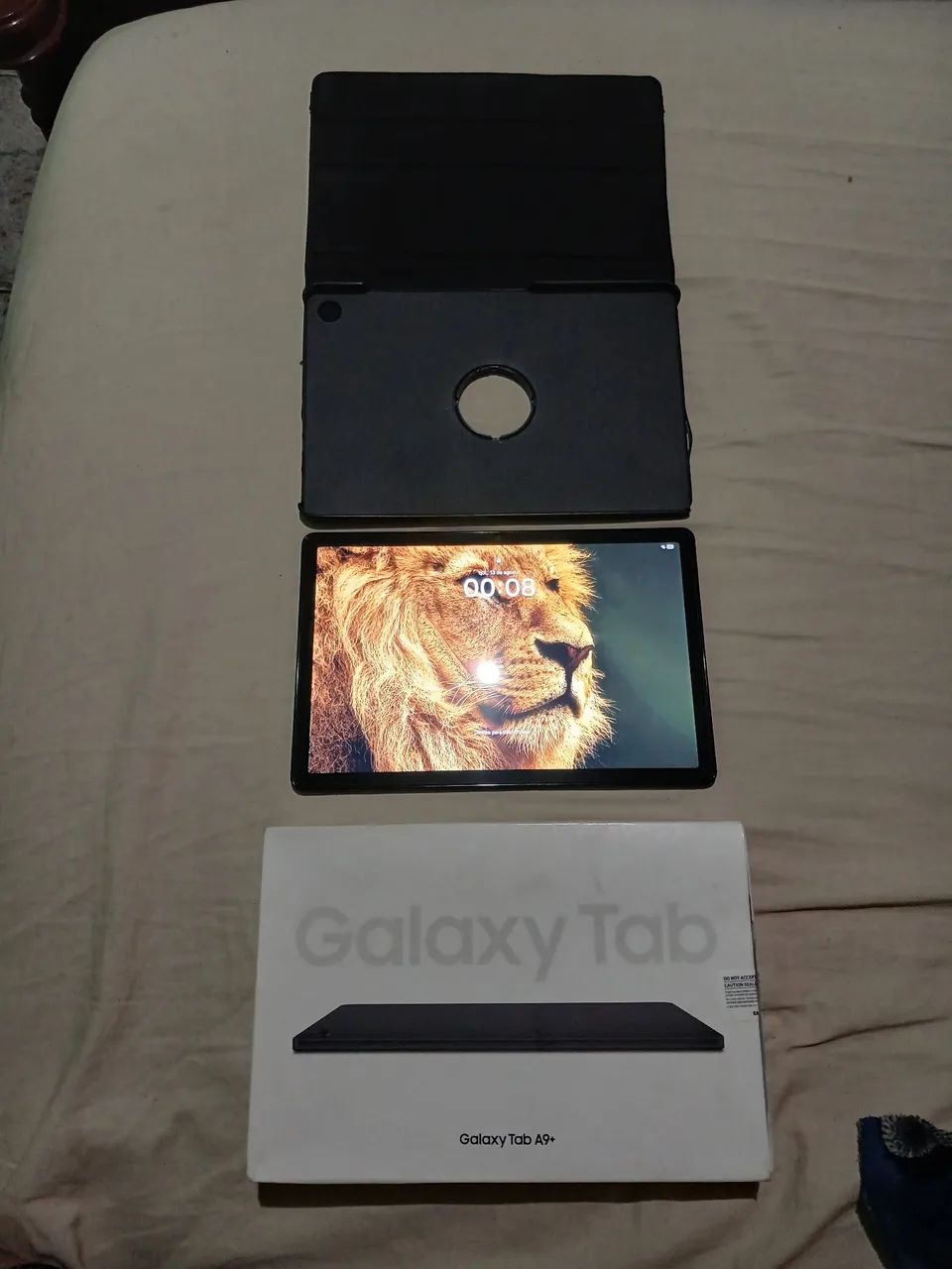 Galaxy tab a9+ 64gb caixa e nota fiscal vendo ou troco por notebook  - Foto 3