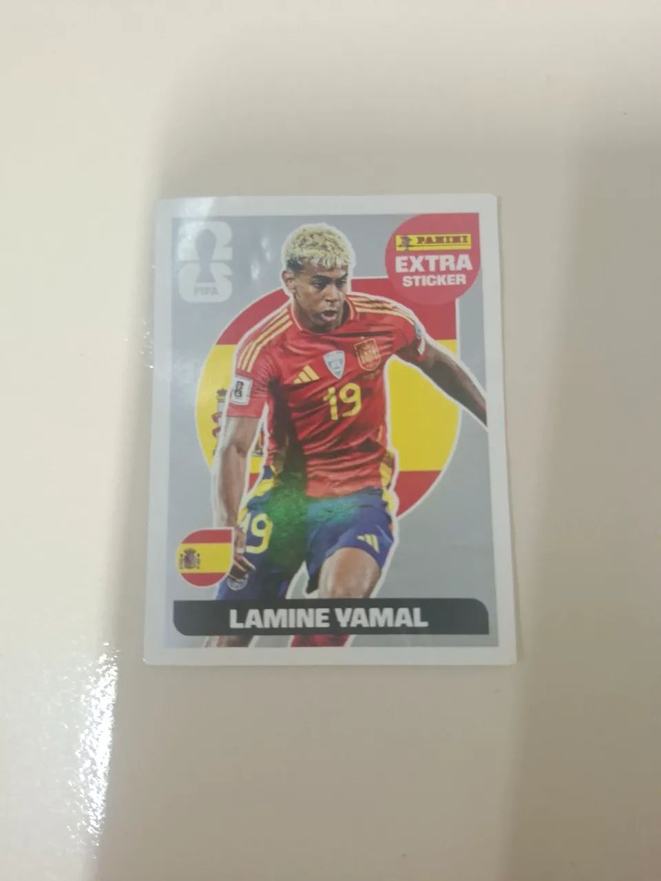 Figurinha Legend Prata do Lamine Yamal