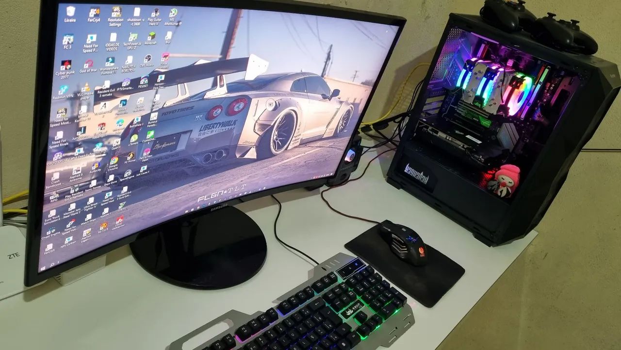 Pc gamer completo  roda tudo - Foto 5