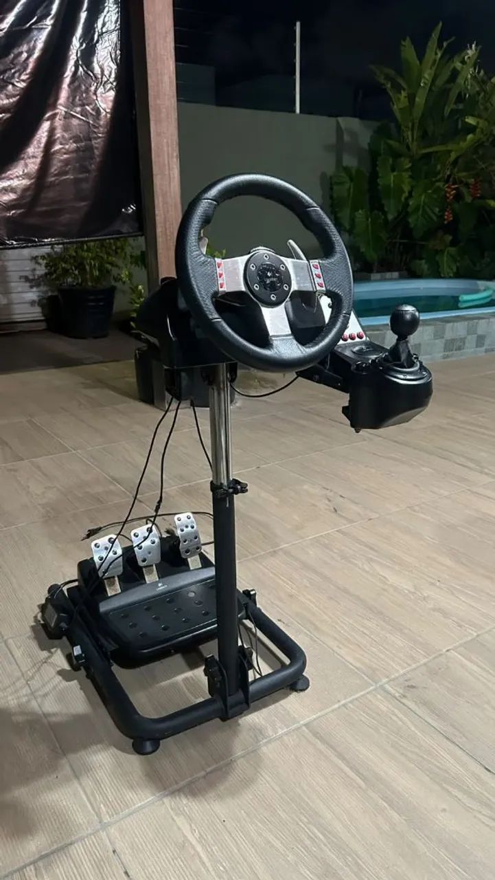 Kit Longtech com Volante G27 e cockipit  - Foto 2