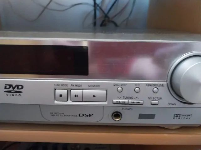 aparelho de dvd panasonic japones com gaveta para 5 dvds completo 5.1 - Foto 2