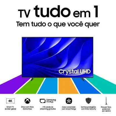 Smart TV Samsung 75 Crystal UHD 4K - Série U8600F - Nova Lacrada - Foto 3