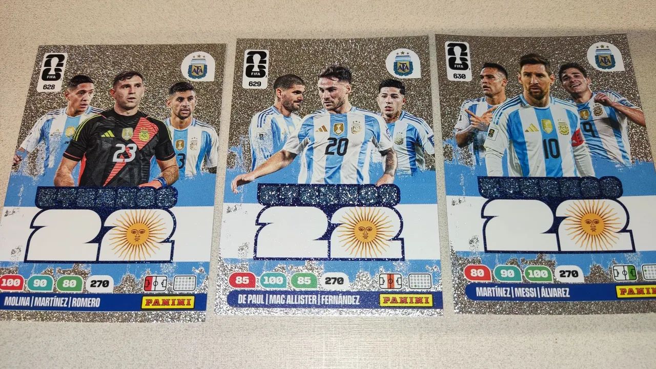 Troco Cards ETERNOS Adrenalyn XL da Copa do Mundo 2026. - Foto 2