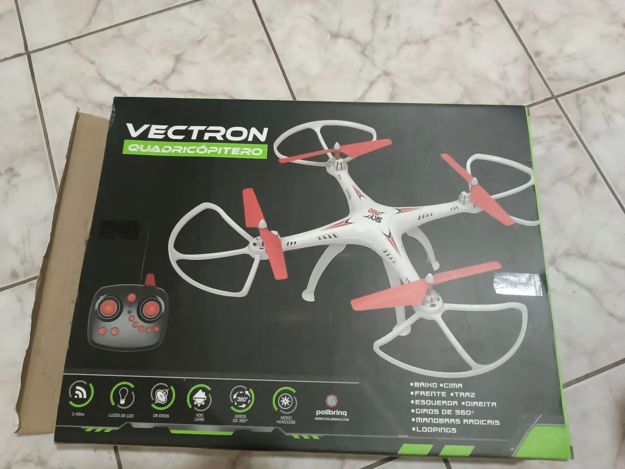 Venda-se drone sem bateria caixa um pouco danificada  - Foto 4
