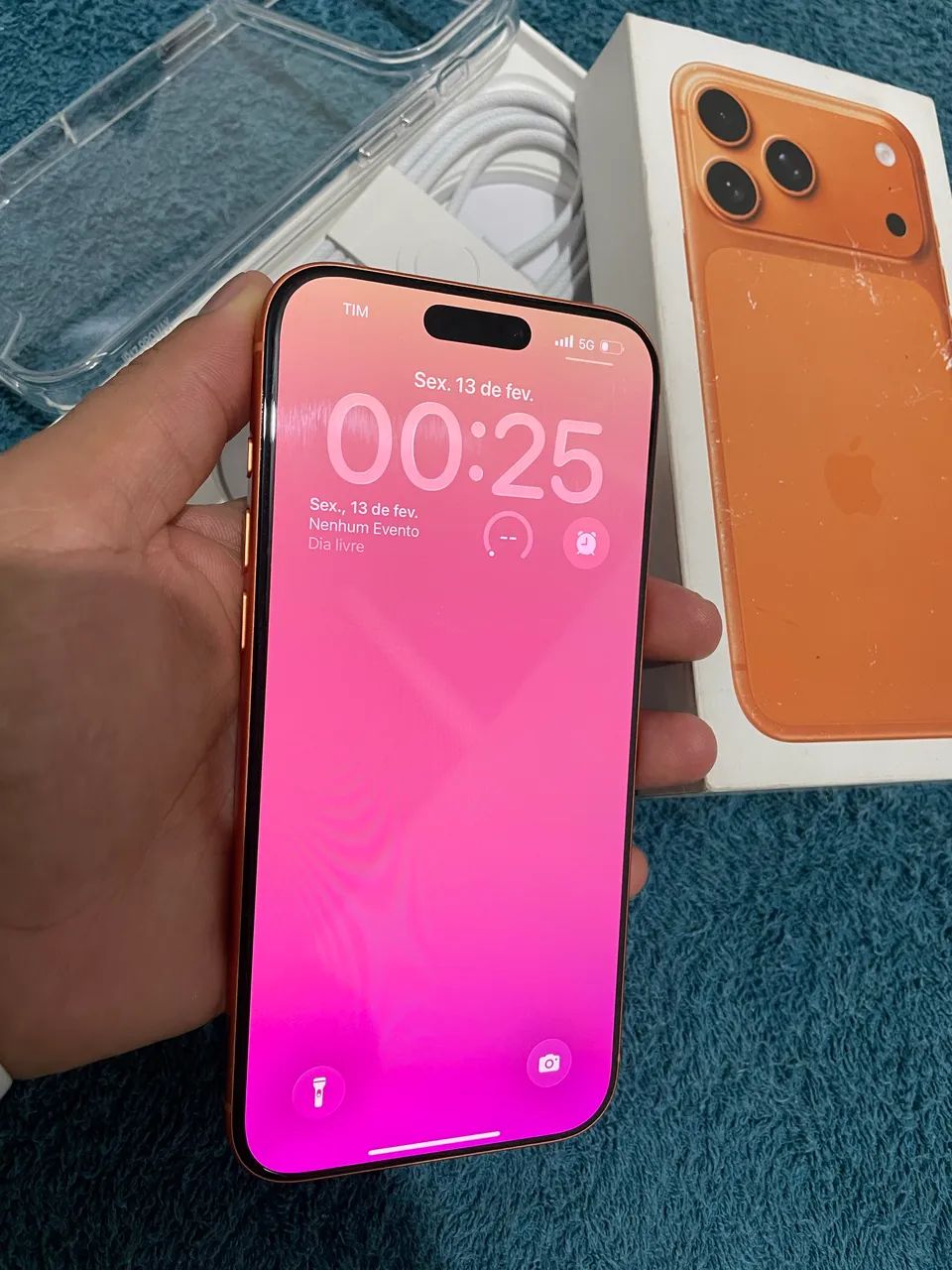 iPhone 17 pro - 1TB - laranja 