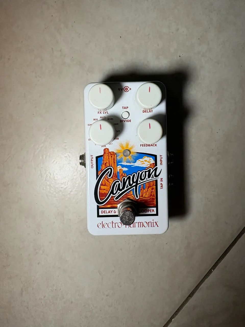 Pedal Electro-harmonix Canyon Delay E Looper - Foto 2