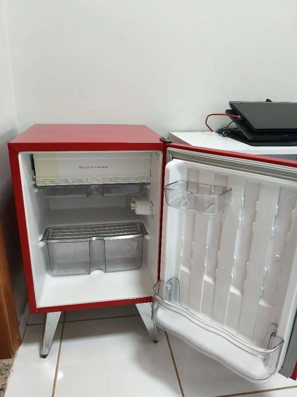 Frigobar retrô Brastemp novinha - Foto 3