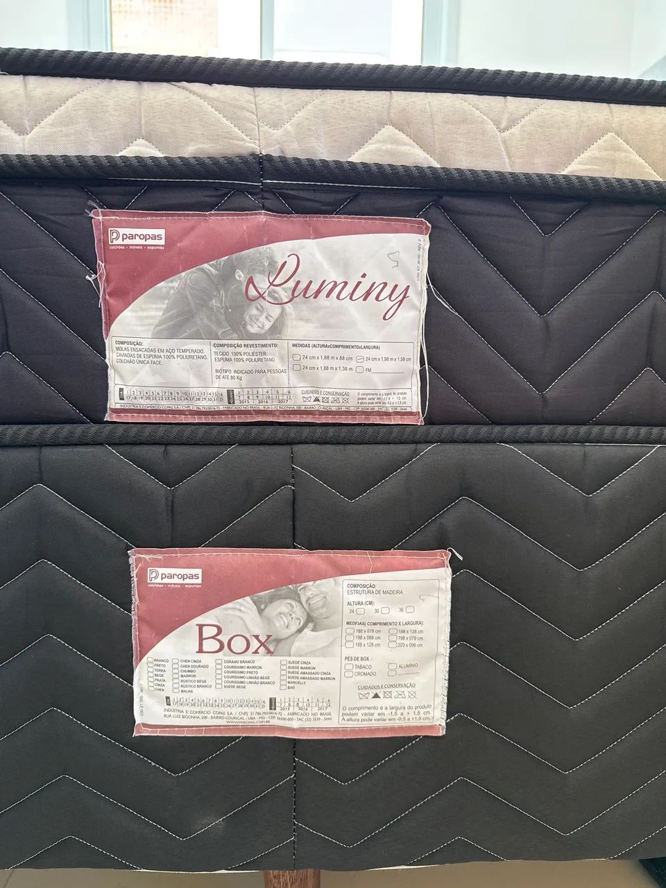 Cama completa/ colchão cabeceira e box - Foto 4