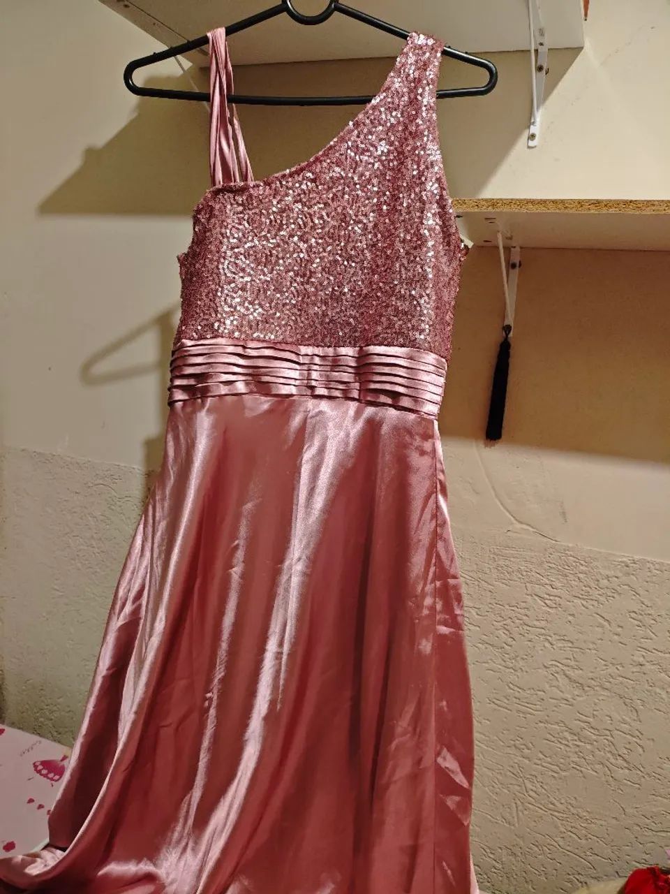Vestido de festa rosa P - Foto 4