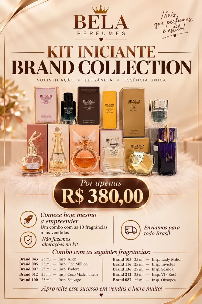 Revenda perfumes e faça uma renda extra