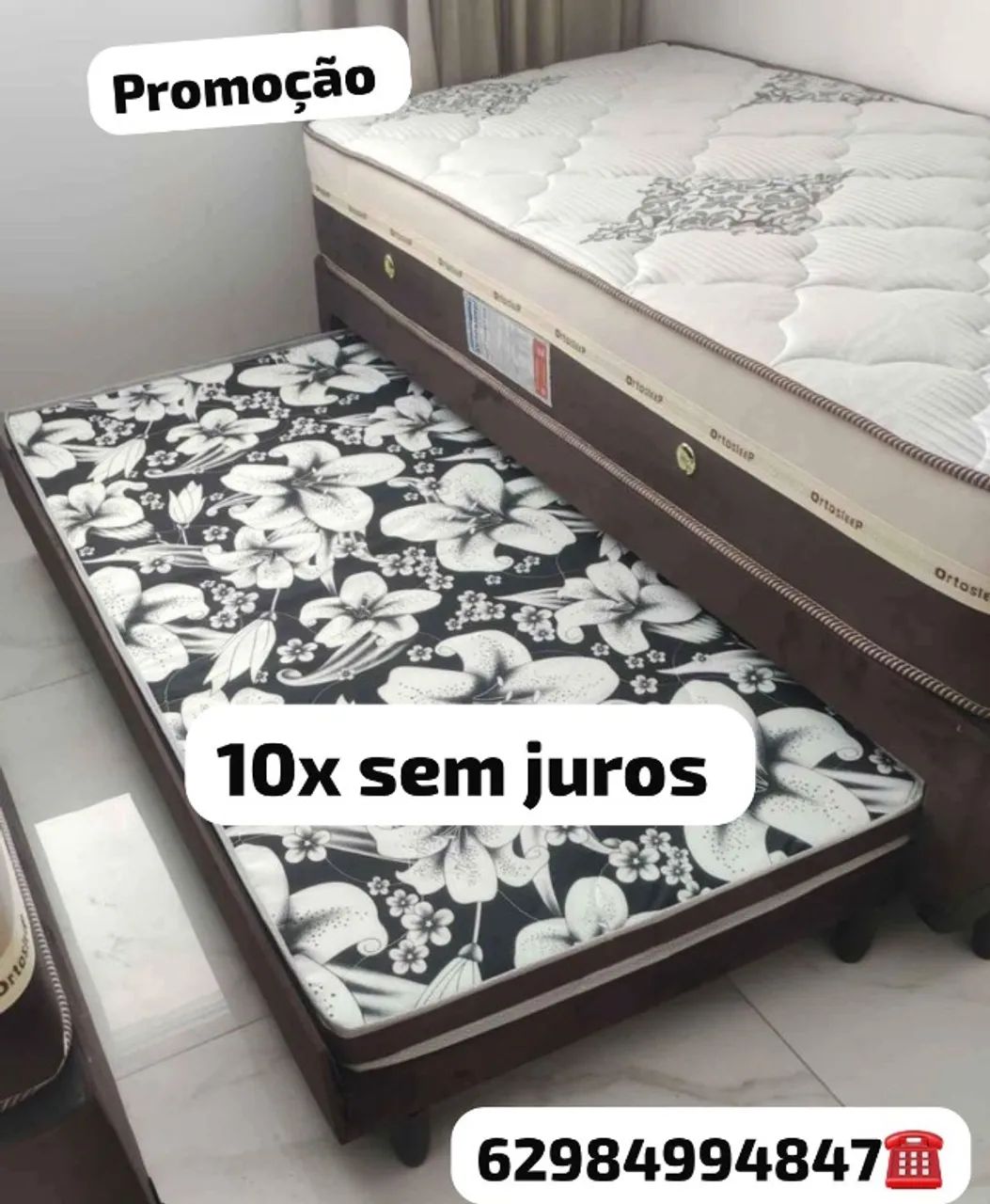 Cama box solteiro 