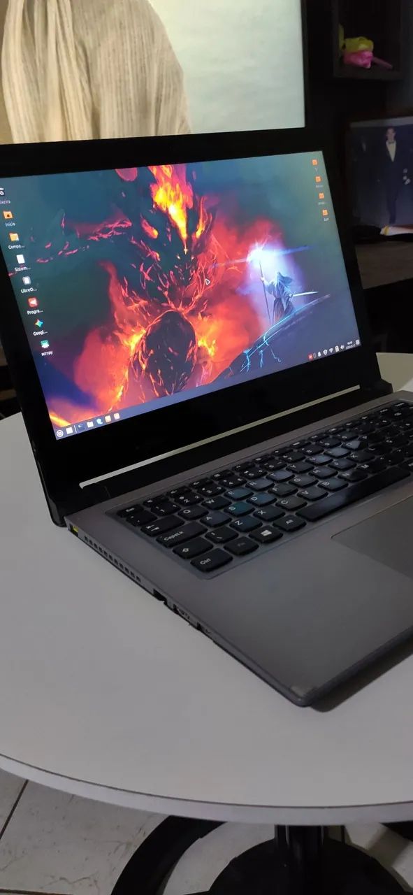 Notebook Lenovo i5 4ª Geração | 8GB RAM | SSD 120GB | Linux Mint