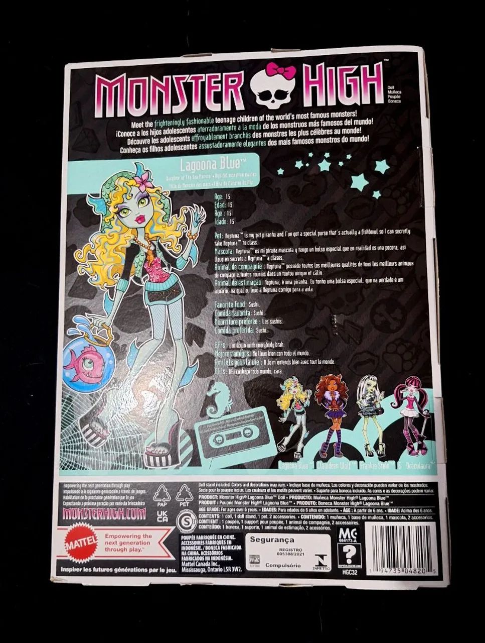 Boneca Monster High Creeproduction Lagoona Blue - Foto 2