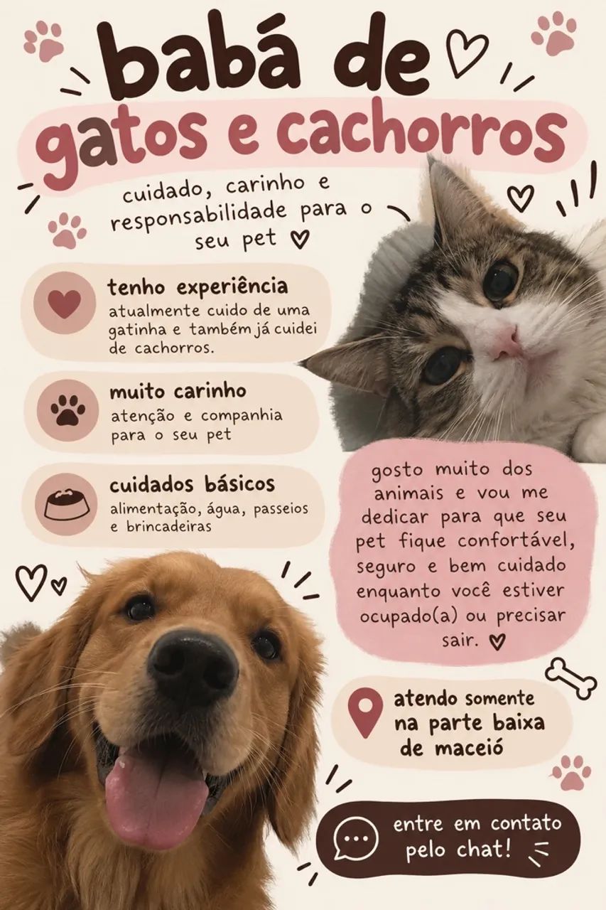 Babá para pets