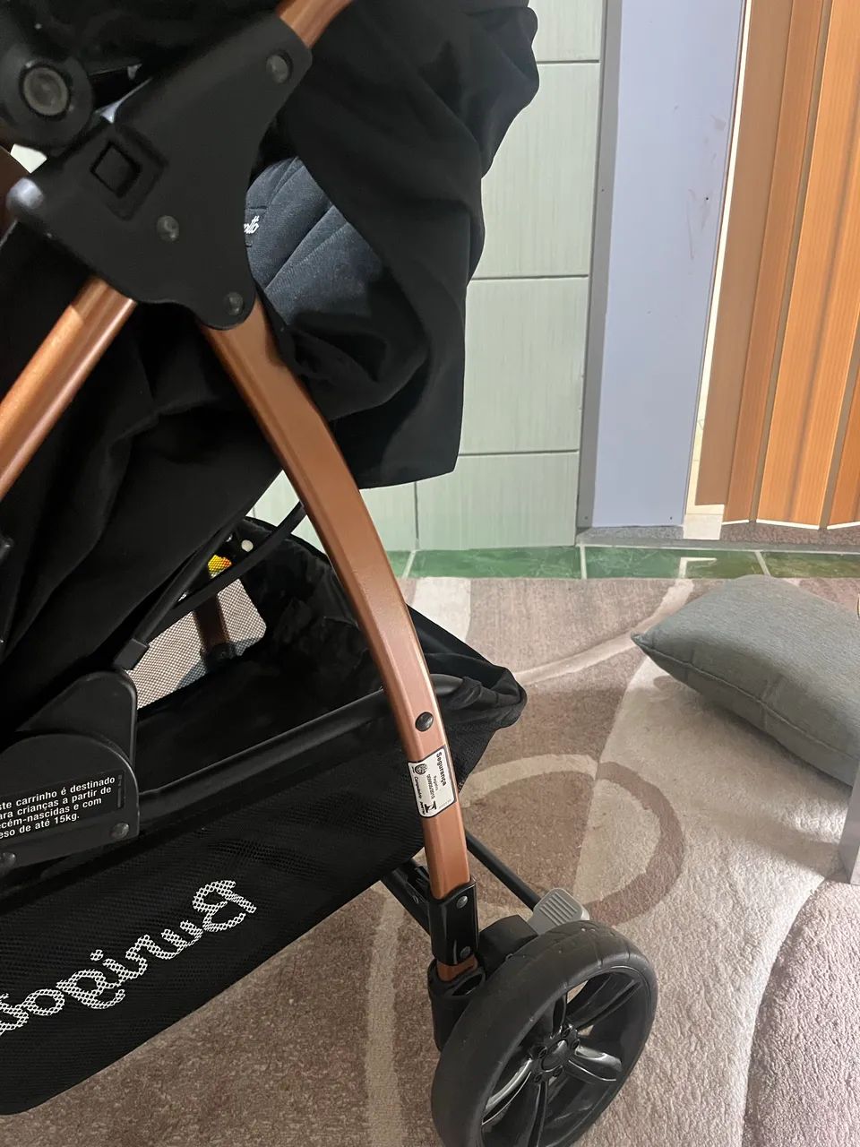 Carrinho de bebê burigotto ecco 