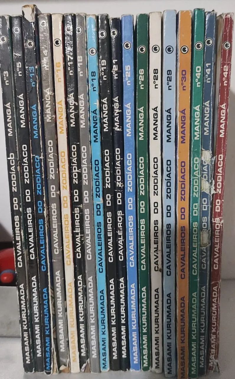 Cavaleiros do Zodíaco - Lote 17 Volumes (Conrad) - Livros e
