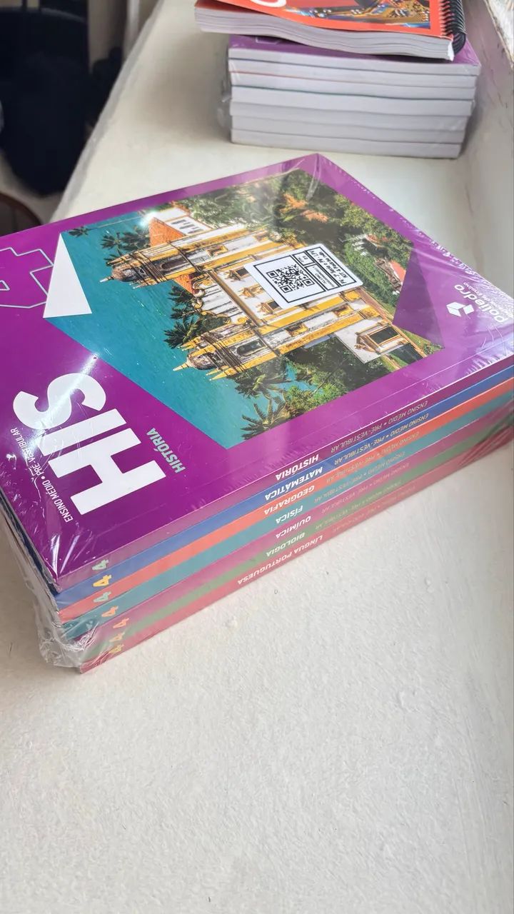 Kit Livros Pré Vestibular POLIEDRO