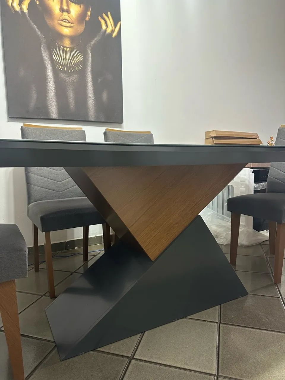 Mesa de Jantar 6 cadeiras  - Foto 2