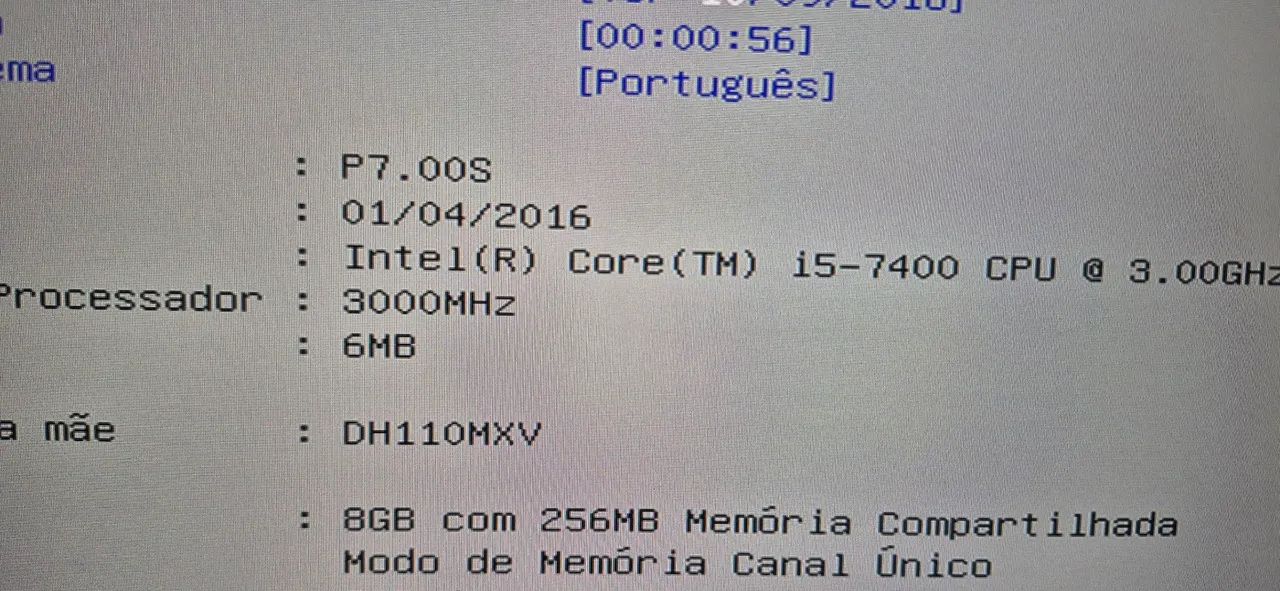 Kit Intel Core i5 7400 com placa mãe  - Foto 4