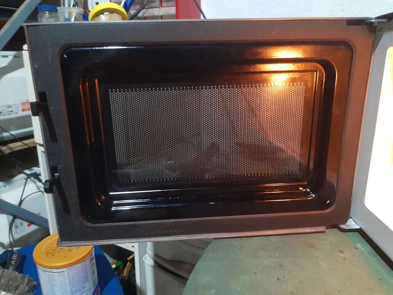 Microondas Midea 20 litros Espelhado  - Foto 3
