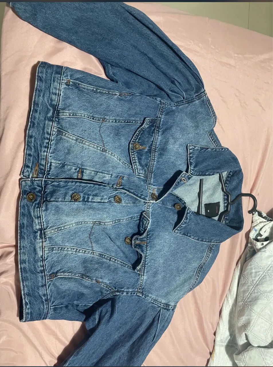 Jaqueta jeans feminina 
