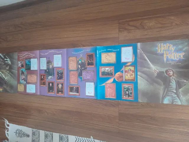 Álbuns de Figurinhas Harry Potter 2001, e a Câmara Secreta 2002 - Foto 4