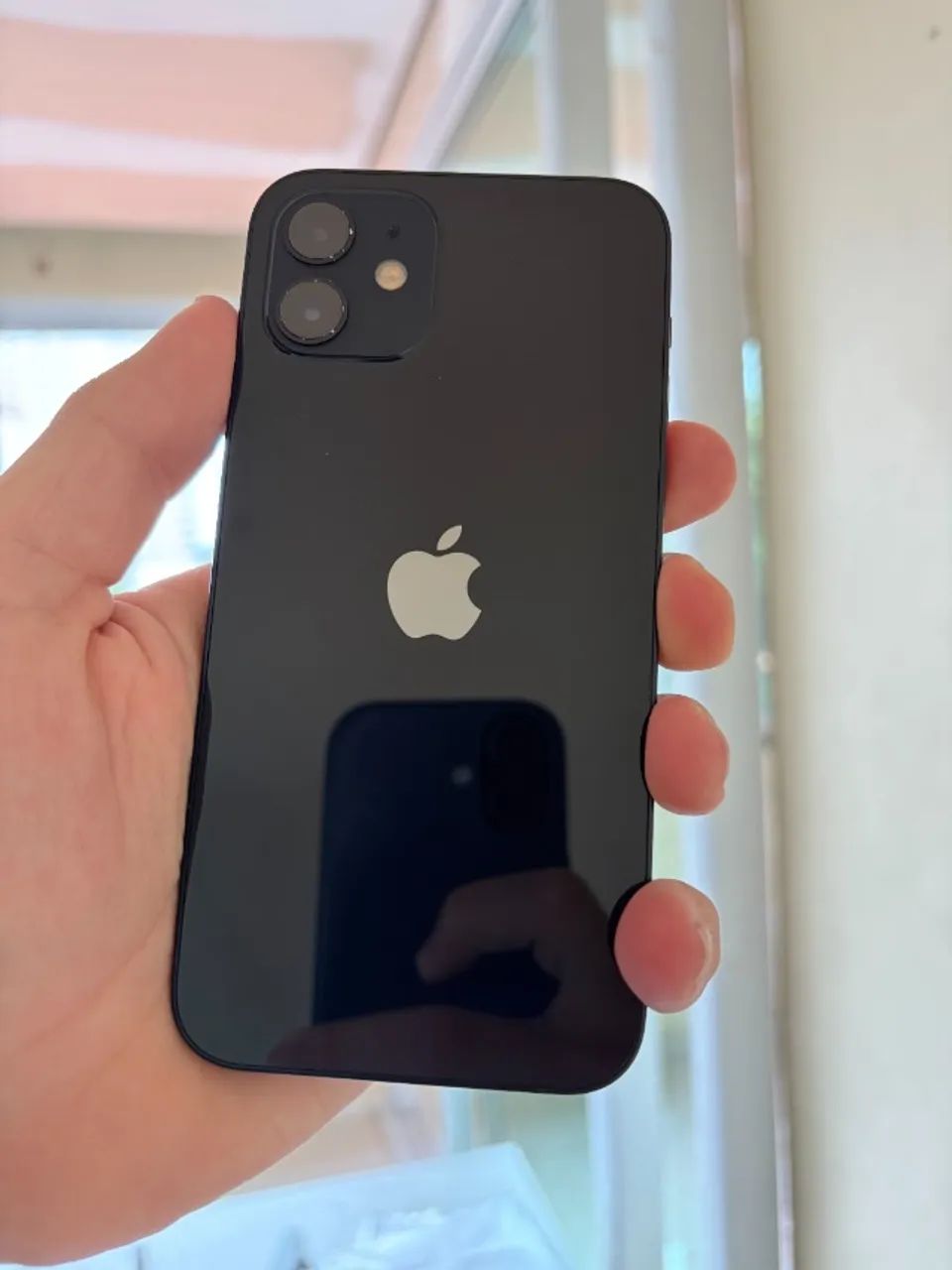 iPhone 12 128GB Preto - Bateria 100% - Funcionando Perfeitamente - Chip Físico - Impecável - Foto 3