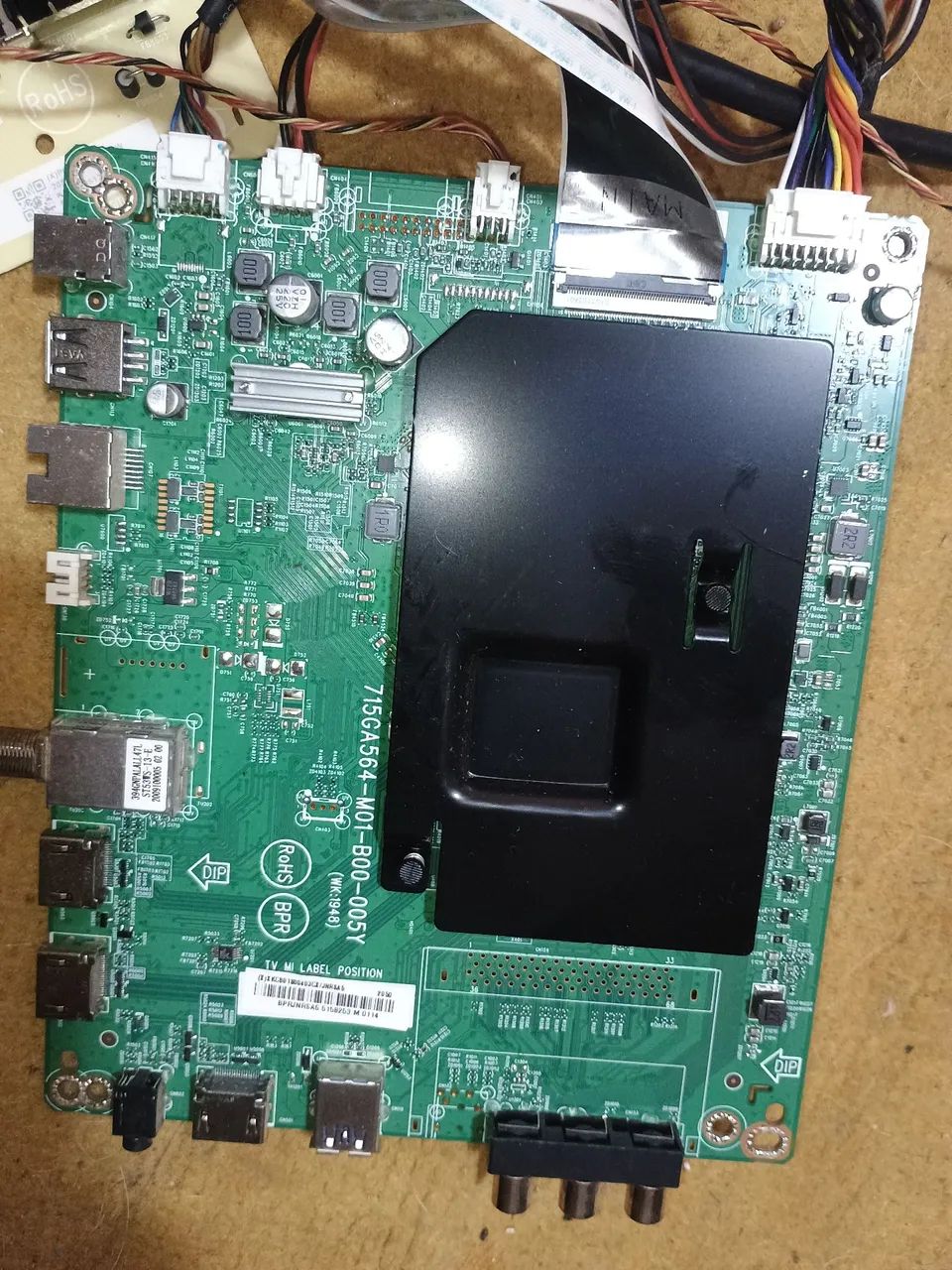 Placa principal tv Philips 65PUG7625/78 completa com fonte e todas as outras placas  - Foto 4