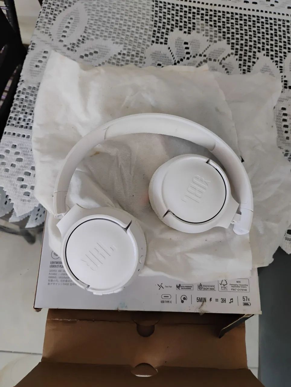 Fone de ouvido tune 520BT JBL  - Foto 2