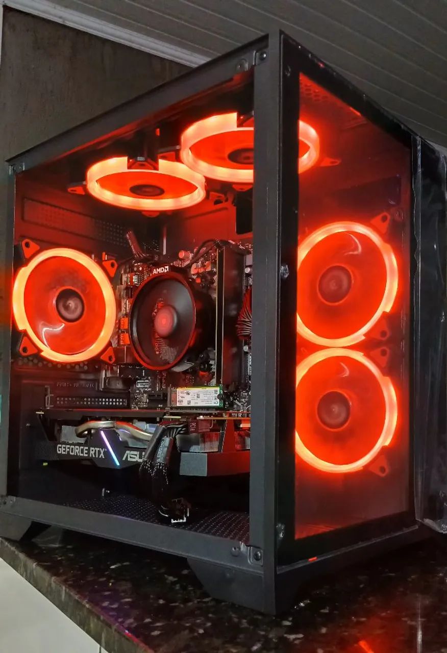 PC GAMER RYZEN 5 5500 - RTX 2060 - 16GB RAM - Computadores e Desktops ...