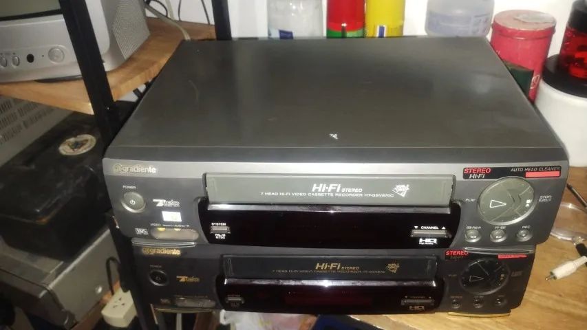 SUCATA VÍDEO CASSETE GRADIENTE GSV870 NÃO FUNCIONA - Foto 2