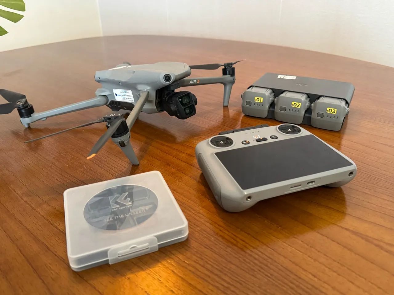 DJI Air 3 - com filtros ND, 3 baterias, perfeito - Foto 2