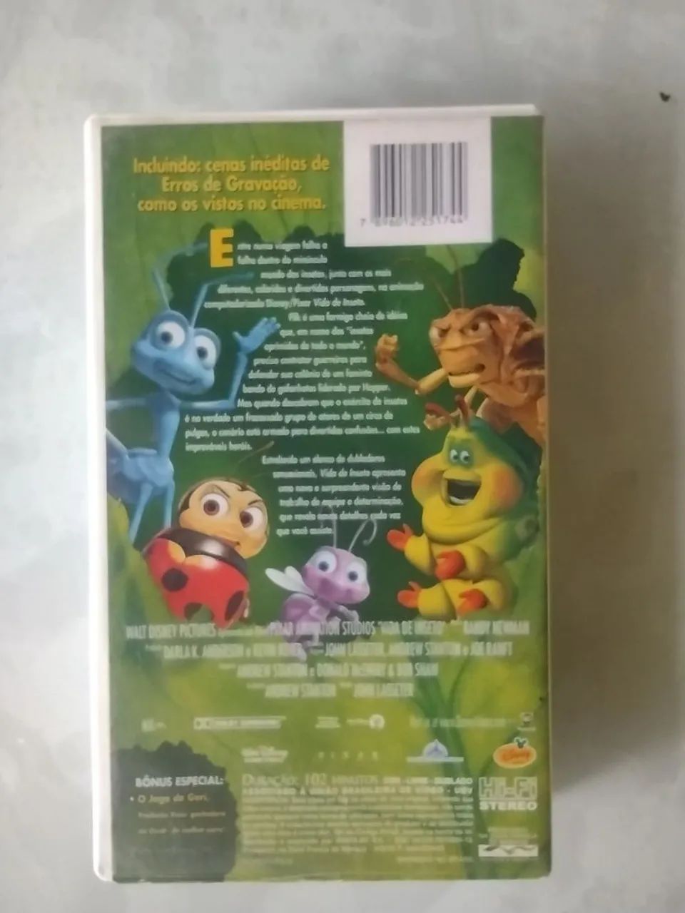 VHS, FITA ORIGINAL VIDA DE INSETO - Foto 2