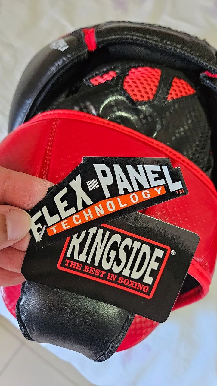 Manoplas de Boxe Ringside couro legítimo - Foto 5