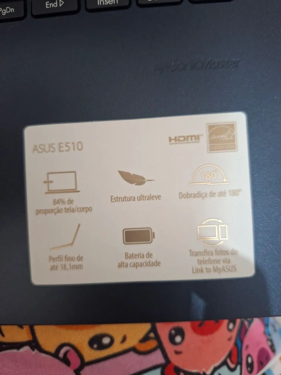 Notebook ASUS E510  - Foto 3