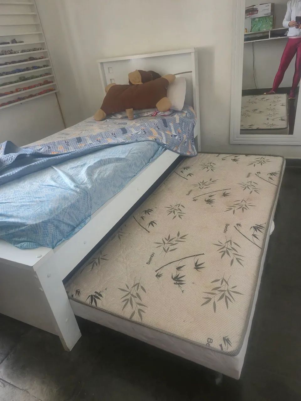 Cama solteiro e auxiliar - Foto 3